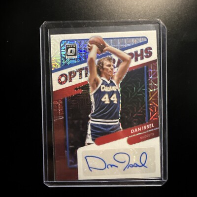 Dan Issel 2021-22 Donruss Optic Opti-Graphs Choice Auto #OG-DIS Denver Nuggets