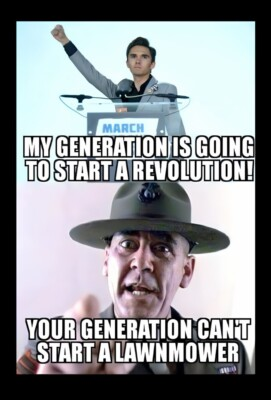#ad My Generation To Start Revolution Your Generation Can#x27;t Start Mower MAGNET $4.98