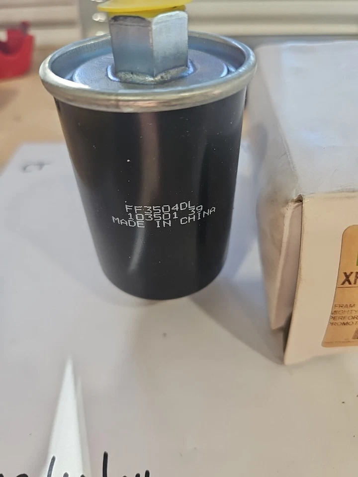 Filtro de combustível em linha de substituição Ecogard XF33144 para Cadillac Chevy GMC Pontiac - Imagem 3 de 3