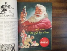 1952 WOMAN'S DAY Mag(SANTA  CLAUS COCA-COLA AD/KARO SYRUP/HECTIC HENRY/OLD GOLD)