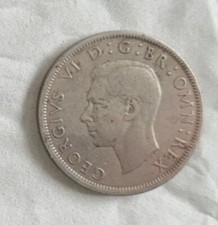 1948 King George VI Second Coinage Halfcrown Half Crown Circulated Condition