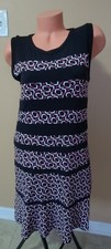 MICHAEL KORS SIZE LARGE GEOMETRIC PRINT, EASY WEAR DRESS  