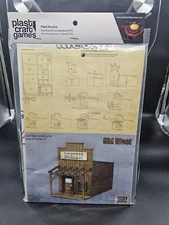 Old West Building 04 Gunshop  Plast Craft Games RPG Tabletop Model