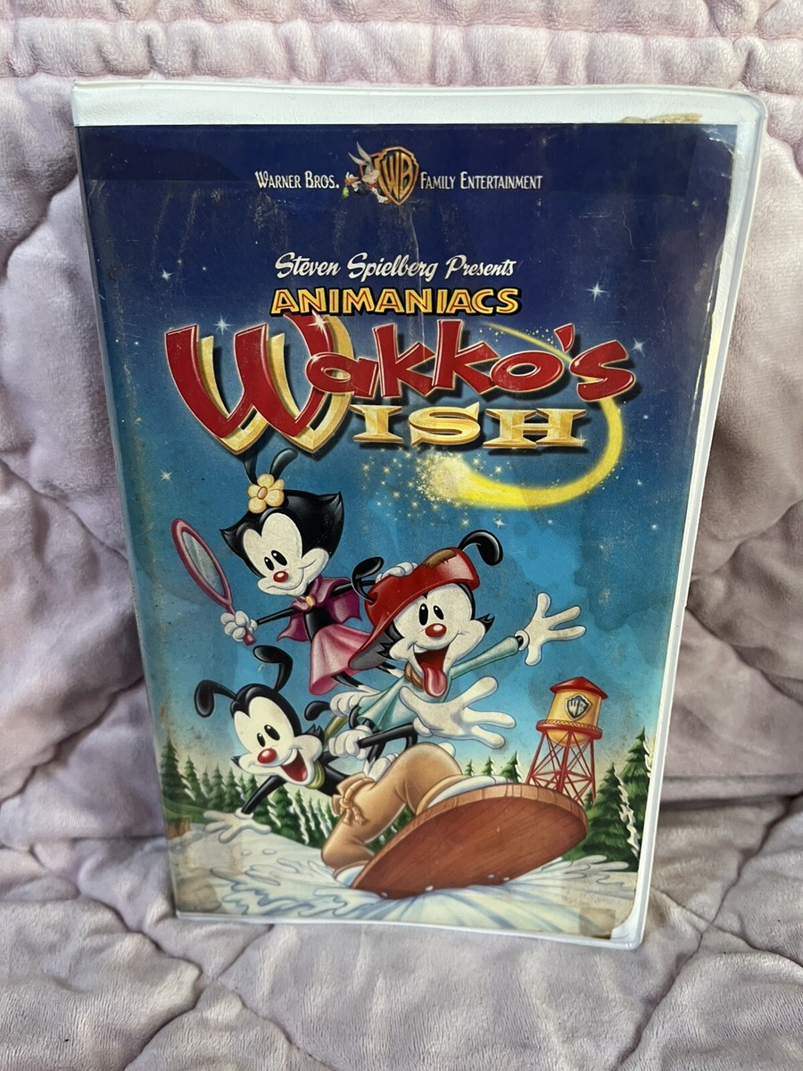 Animaniacs - Wakkos Wish (VHS, 1999, Slipsleeve) for sale