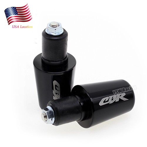 2 PIEZAS Para Honda CBR954RR CBR900RR CBR600RR CNC Manillar Extremo Enchufe Agarre Extremos Tapa - Imagen 3 de 10