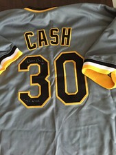 Pirates Dave Cash signed Jersey WCOA 