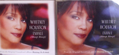 Whitney Houston- Exhale- 2 verschiedene MCDs aus ''Waiting to Exhale''