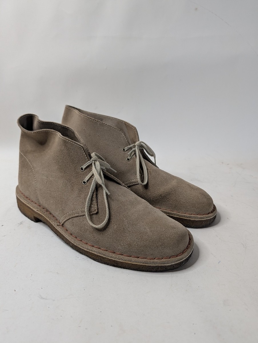 Clarks Originals Desert Sand Chukka Boots Sand Suede Men display picture 3