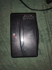 Black Vintage GE General Electric Radio Cassette Player 3-5468A Max Bass Button