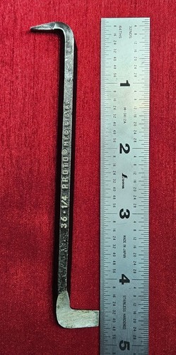 Vintage PROTO 36 1/4, 1/4" Slotted Offset Screwdriver, 4-1/2" OAL - USA Made - Picture 2 of 3
