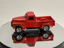 2006 2014 Hot Wheels ‘52 CHEVY “Red” With Graphics “Custom Rims & Rubber Tires”
