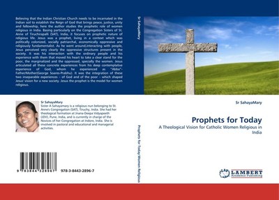 Prophets for Today Sr Sahayamary