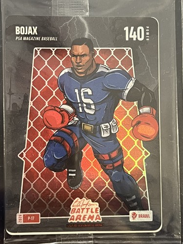 2026 Bo Jackson Battle Arena PSA Magazine Promo P-17 Battlefoil BOJAX Power 140
