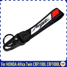 For HONDA Africa Twin CRF1100L 3D Embroidered Keychain Keyring Key Chain Holder