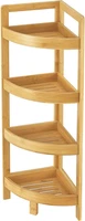[ Bambus Standregal LestijäRvi Badregal 4 Ablagen 80 X 23 X 23 Cm Eckreg