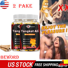 Natural Testosterone Booster 3450mg TongkatAli Extract 200:1 Strong 240 Capsules