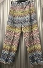 Missoni Italy Hose Zickzack Gr.40 /it 46 Bund...