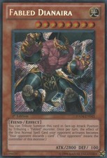 Fabled Dianaira - HA04-EN043 - Secret Rare - Unlimited Edition x1 - Lightly Play