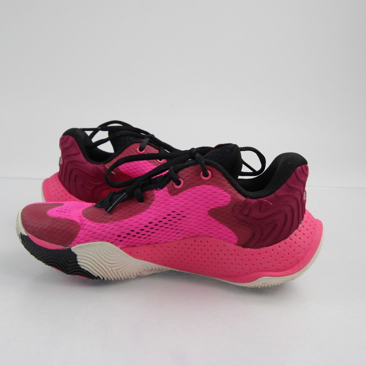 Under Armour バスケットボールシューズ ピンク Under Armour Basketball Shoe Men's Hot Pink/Black Used | eBay