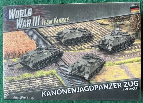 Team Yankee West German Kanonenjagdpanzer Zug, New, Sealed, Includes UK P&P