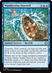 Wanderwine Farewell #83 Lorwyn Eclipsed Foil