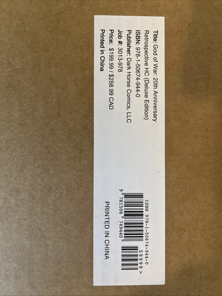 Dark Horse Books ‘God of War: 20th Anniversary Retrospective Deluxe Edition’ - Image 3 of 3