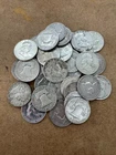 Lot of 2 90% - 1948 to 1963 Ben Franklin Silver half dollars -Random $1 Face QZJ