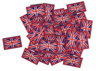 "Vbs Xxl BüGelapplikationen \"Union Jack\", 50 StüCk"