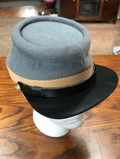 Reproduction Civil War CS kepi, size 7 1/4, Campaigner Quality