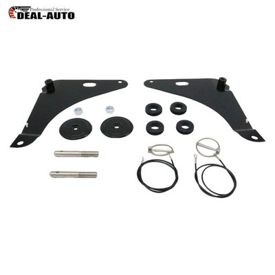 For Dodge Challenger 2008-2023 82214260AC 82214260AD 8221426 Black Hood Pins
