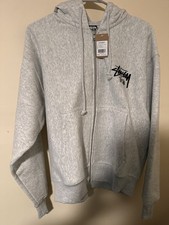 Stussy Tokyo Chapter Zip Up Brand New With Tags Ash Heather! Size Small!
