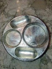 Antique ART DECO Weidlich Bros. WB Mfg. Silverplate MAKEUP POWDER BOX BASE 