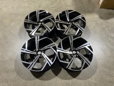 18" NEW VW JEREZ Style Alloy Wheels Gloss Black Machined Golf Caddy Seat Leon