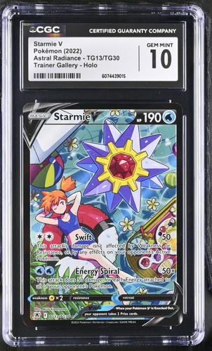 Starmie V graded CGC 10 for sale on eBay