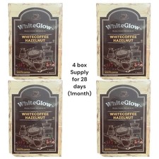 Whiteglow Whitecoffee Hazelnut- Weight Management 4box