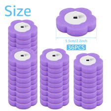 18-36Pcs Disposable Toilet Brush with Extended Handle Bathroom Toilet Brush Hold