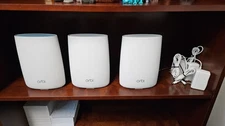NETGEAR Orbi RBR50 and 2 RBS50's Satellite Home Mesh WiFi Tri-band