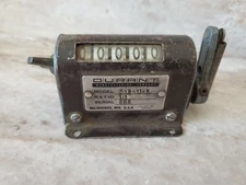 Vintage Durant 5-D-11-R 1:1 Ratio Industrial Counter Works Great