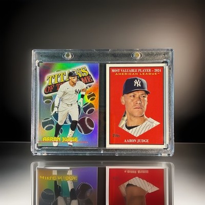 Aaron Judge TOPPS REFRACTOR INVESTMENT CARDS YANKEES MVP MINT RARE! | eBay