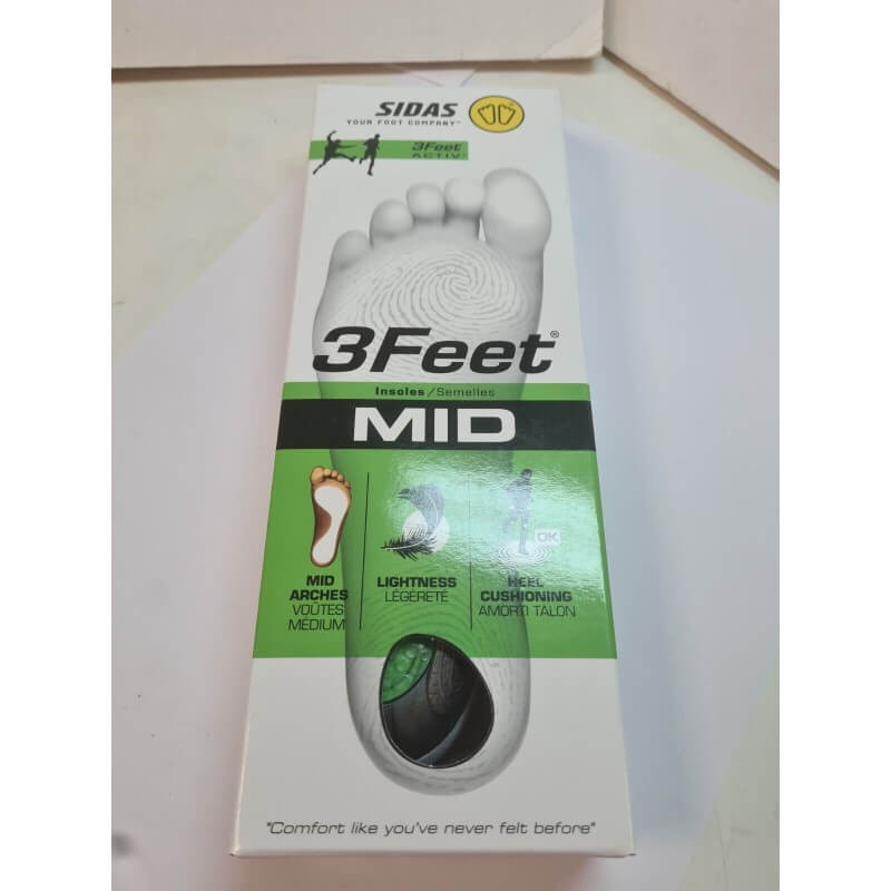 Plantillas Multi Actividades 3 Pies Activ' Mid Sidas Talla XL EU 44/45