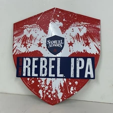 Samuel Adams Rebel IPA Eagle Metal Tin Sign 18”x16.5”  2016