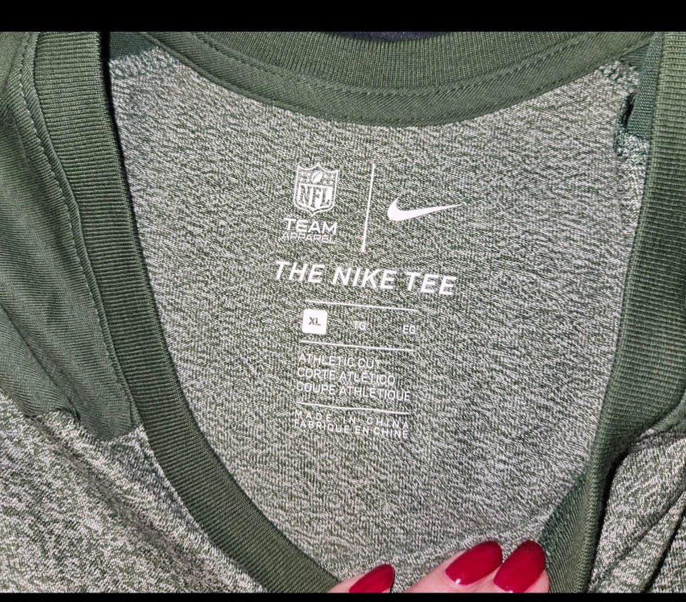 Camiseta Para Hombre Nike Green Bay Packers Corte Atlético Talla XL Foto 3 de 4