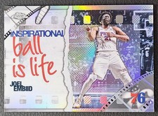 2025-26 Topps Chrome #IP-10 Joel Embiid Inspirational Refractor 76ers