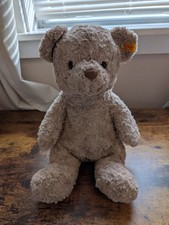 Steiff Honey Teddy Bear Soft Cuddly Stuffed Plush Toy Used Good Condition