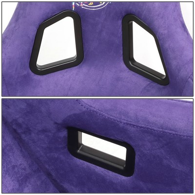 NRG INNOVATIONS LARGE FIBERGLASS PRISMA FIXED BACK BUCKET RACING