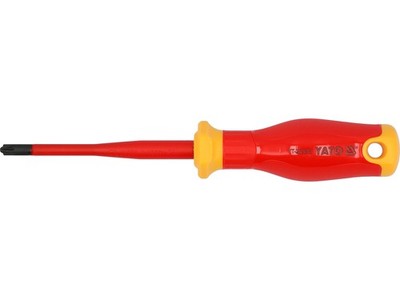 Yato Insulated Phillips Screwdriver Extra Slim Combination Sl/Pz2X100mm YT...