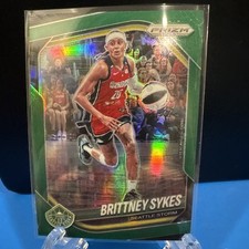 2025 WNBA Prizm Brittney Sykes Green Prizm #121 - Seattle Storm