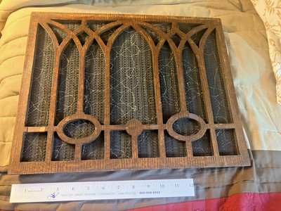 Edison C19 250 Laboratory Model Diamond Disc Phonograph Speaker Grill