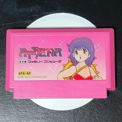 Athena Famicom NES Compatible Game Cartridge Nintendo Japan Tested