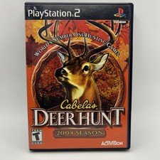 Cabelas Deer Hunt 2004 Season PlayStation 2 PS2 Complete Video Game